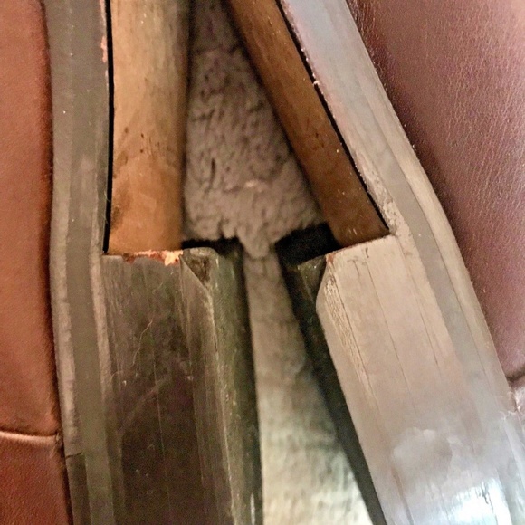 HP🎊 BANANA REPUBLIC Leather Laced Moc Toe Oxford - Picture 5 of 7